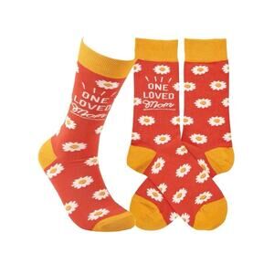 Primitives By Kathy LOL Socks Gifts Made You Smile One Love Mom Socks Gift Idea
